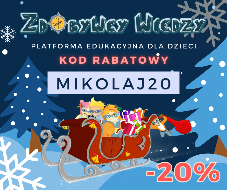 Kod rabatowy MIKOLAJ20